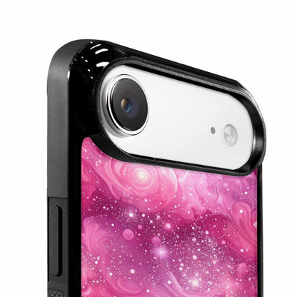 iPhone 17 Air Case — Galaxy Art Pink Aurora Small Galaxy, Unique Phone Case Design
