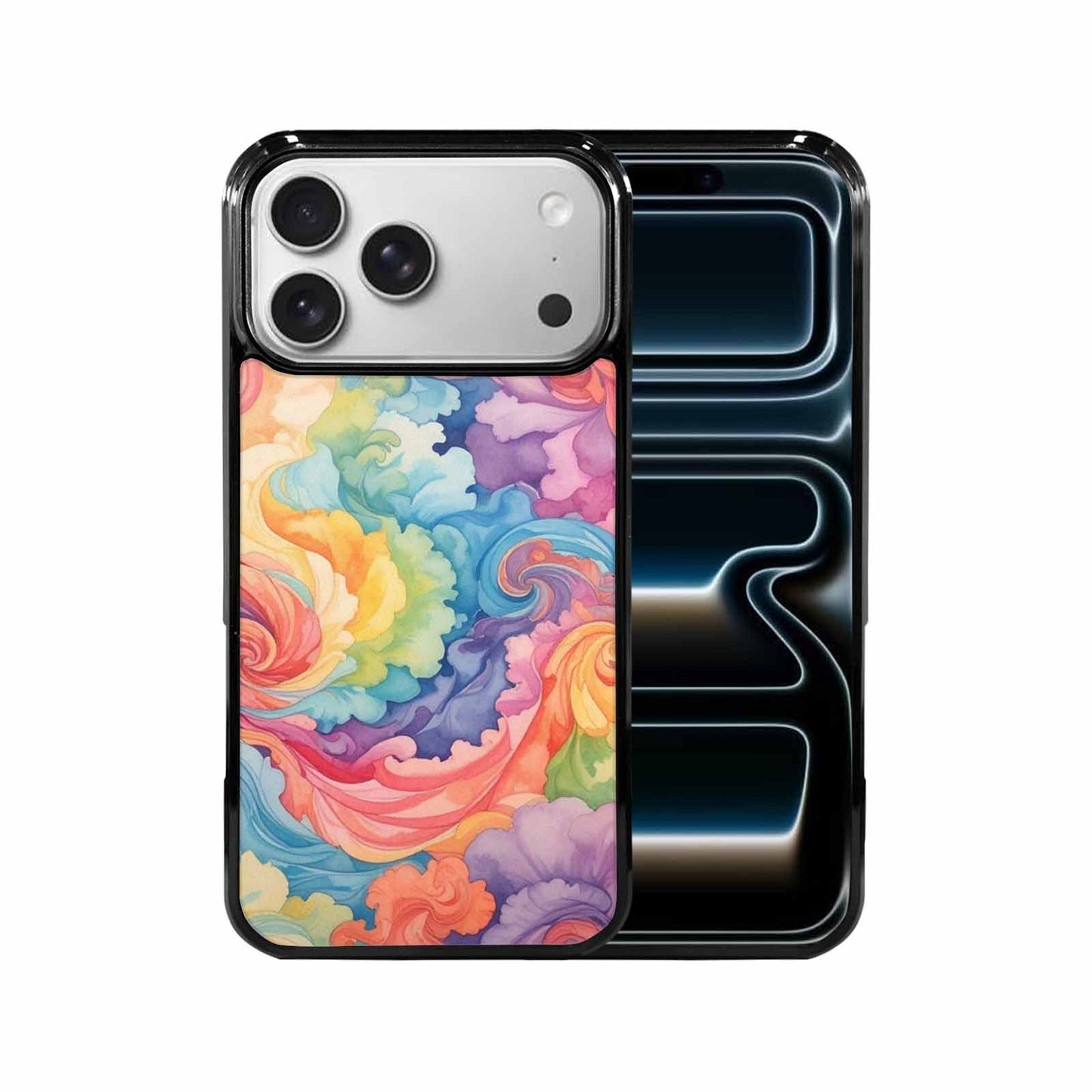 iPhone 17 Pro Max Case — Tie Dye Swirls Tie Dye Tie, Custom Phone Case