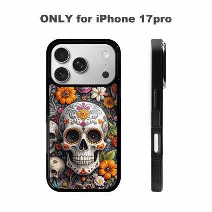 iPhone 17 Pro Case — Greyscale Black And White Dark Gothic, Customized Protective Case