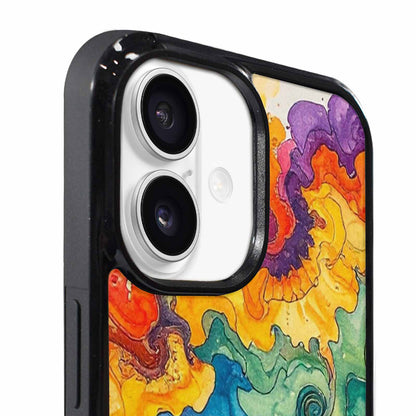 iPhone 17 Case — Tie Dye Swirls (black Tie Dye, Custom Art Phone Cover