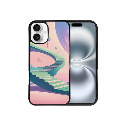 iPhone 16 Plus Case — 1930s European Surrealist Art Style Dreamlike, Personalized Phone Case