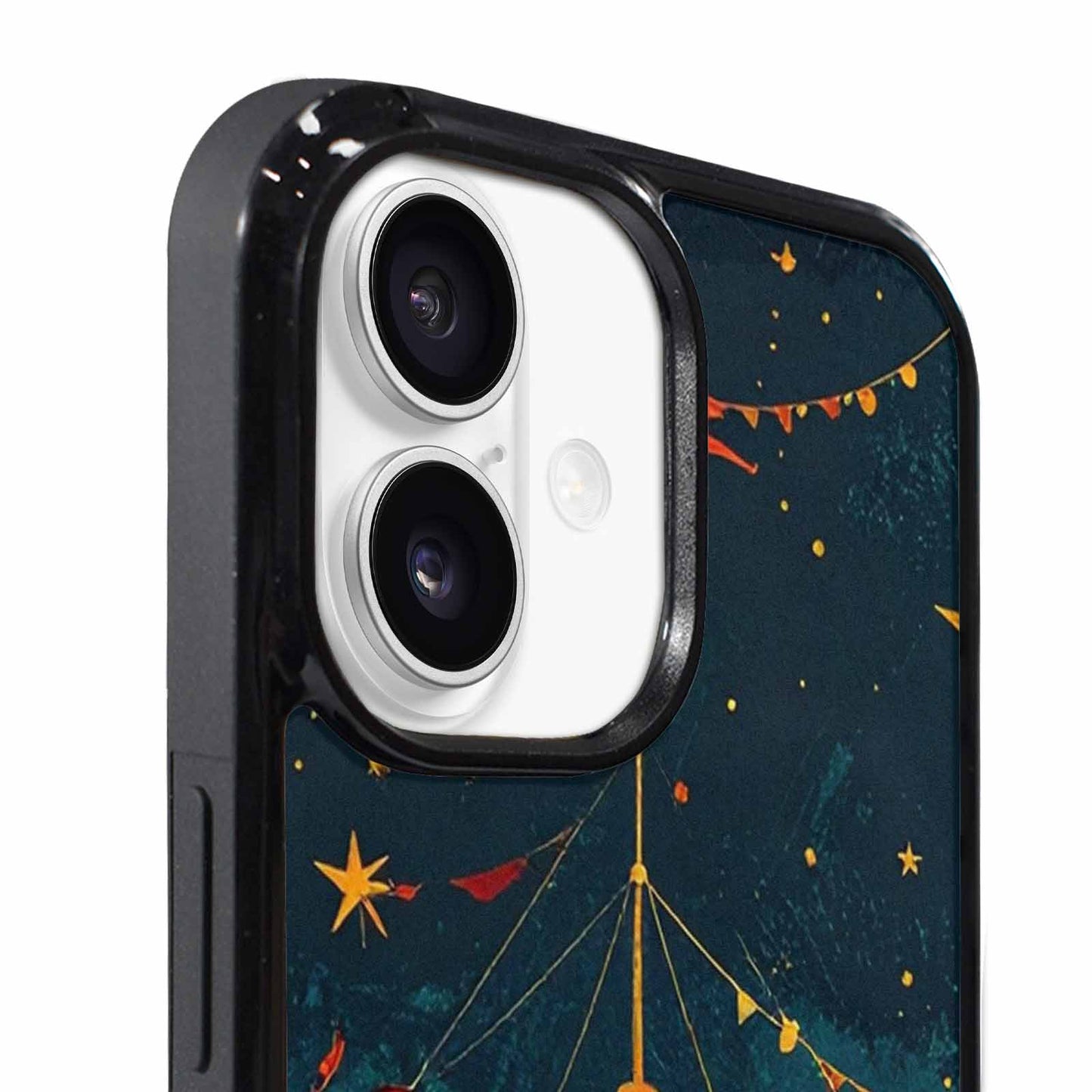 iPhone 17 Case — Vintage Circus Art Pattern Retro Vintage, Custom Printed Phone Case
