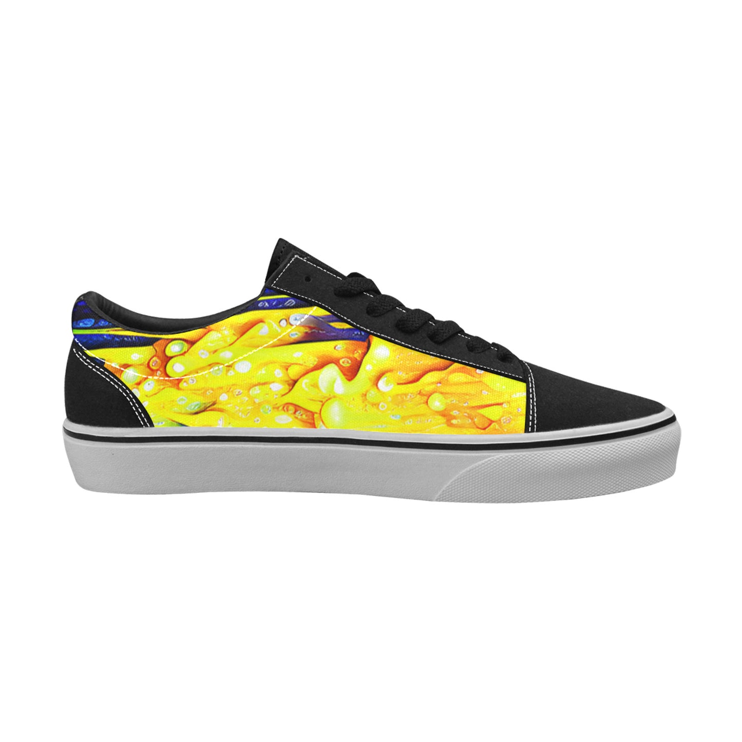 WOMEN'S Acid Drip 7 Low Top Skateboarding Y2K Custom Sneakers