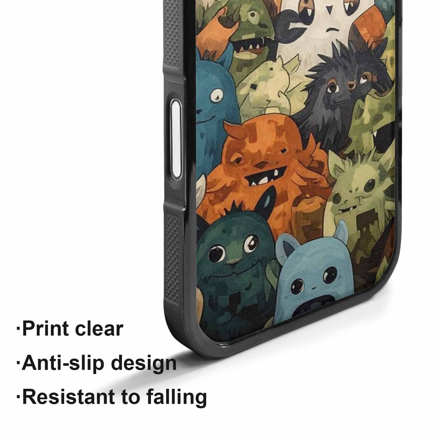 iPhone 17 Case — Monsters Camomonsters Pattern Gsw Camo, Custom Designed Case Cover
