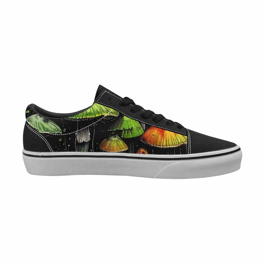 MEN'S Rainbow Drip Mushrooms Lace-Up Canvas Dreamcore Shoes