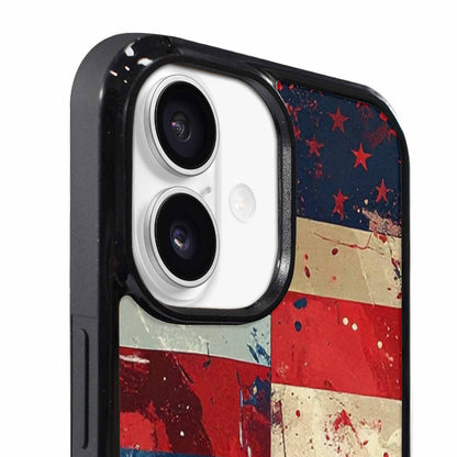 iPhone 17 Case — Small American Flag Stars Galaxy Space, Custom Phone Case