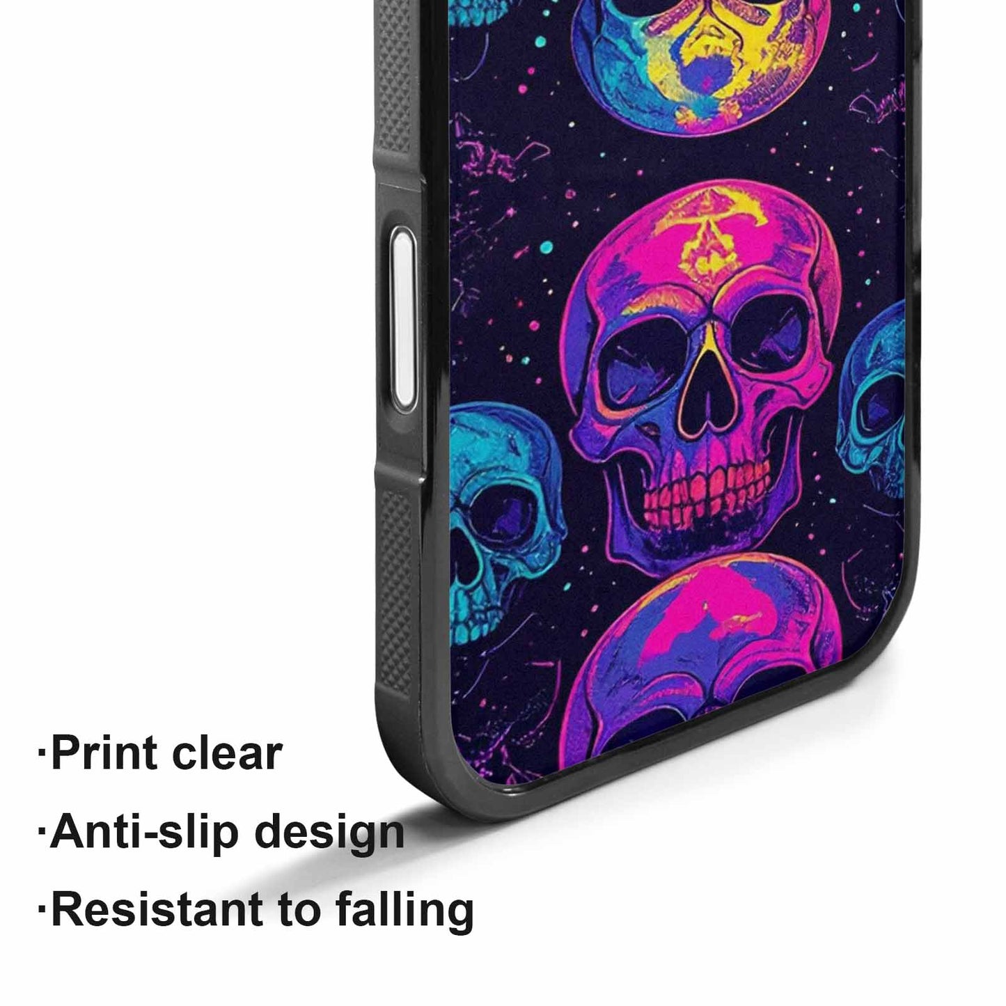 iPhone 17 Case — Skull Dark Art Gothic Print Gothic, Personalized Phone Case