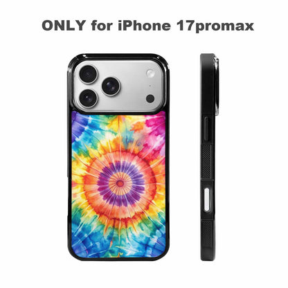 iPhone 17 Pro Max Case — Small Tie Dye Swirl Tie Dye, Personalized Phone Case