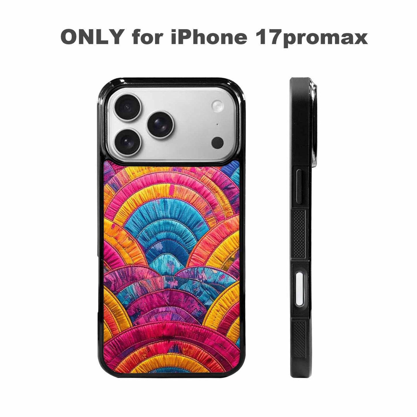 iPhone 17 Pro Max Case — Vivid Camo Pansexual Camo, Customized Protective Case
