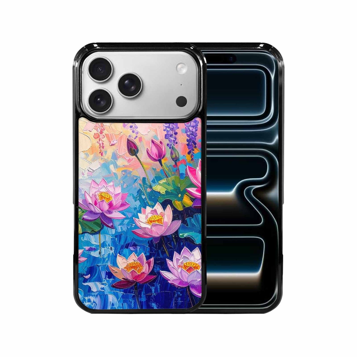 iPhone 17 Pro Max Case — Full Color Vibrantmonet Impressi Zfn Original, Custom Printed Phone Case
