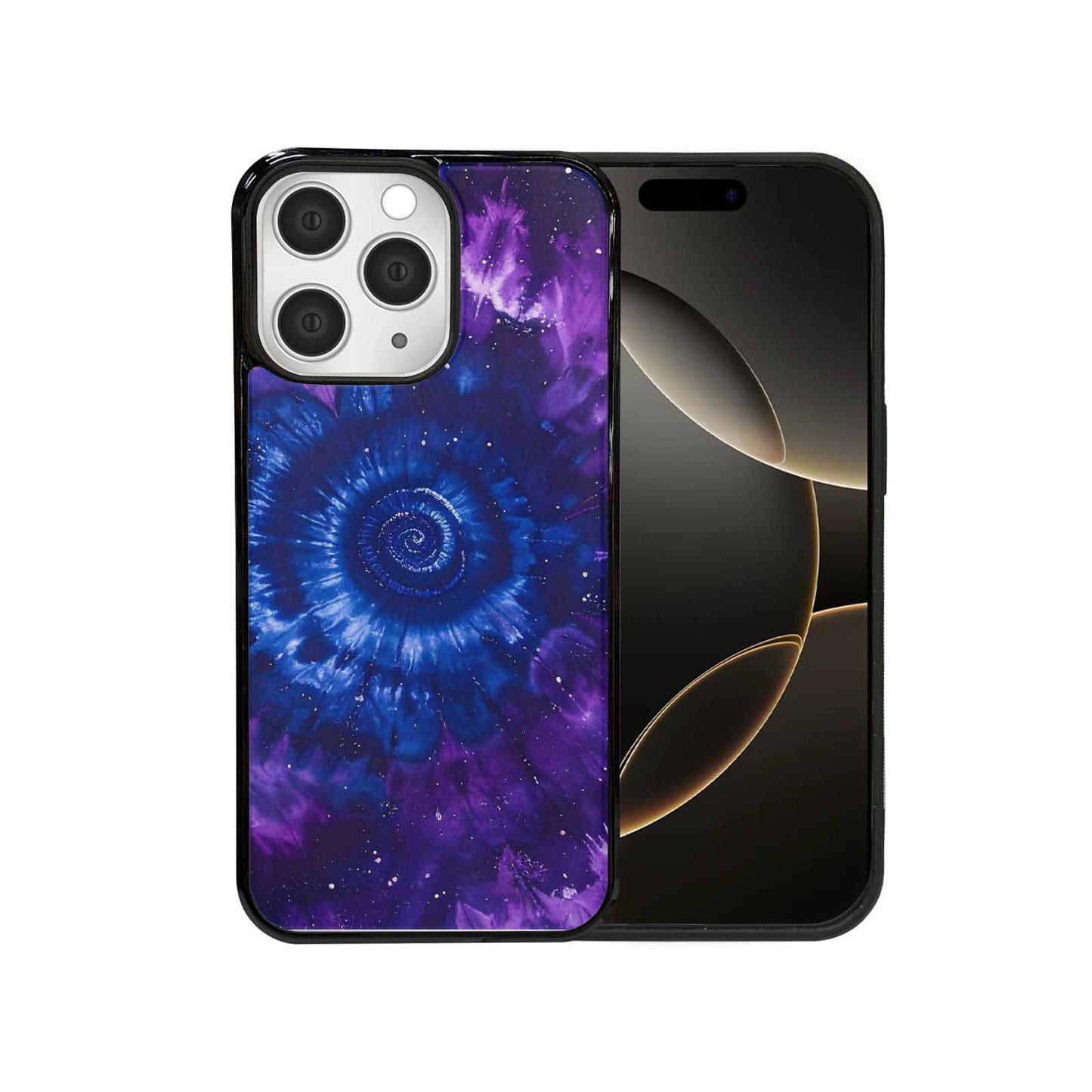 iPhone 15 Pro Max Case — Cosmic Tie Dye, Custom Art Phone Cover