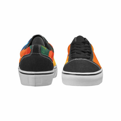 WOMEN'S Progress Pride Flag Canvas Lace-Up Y2K Shoes