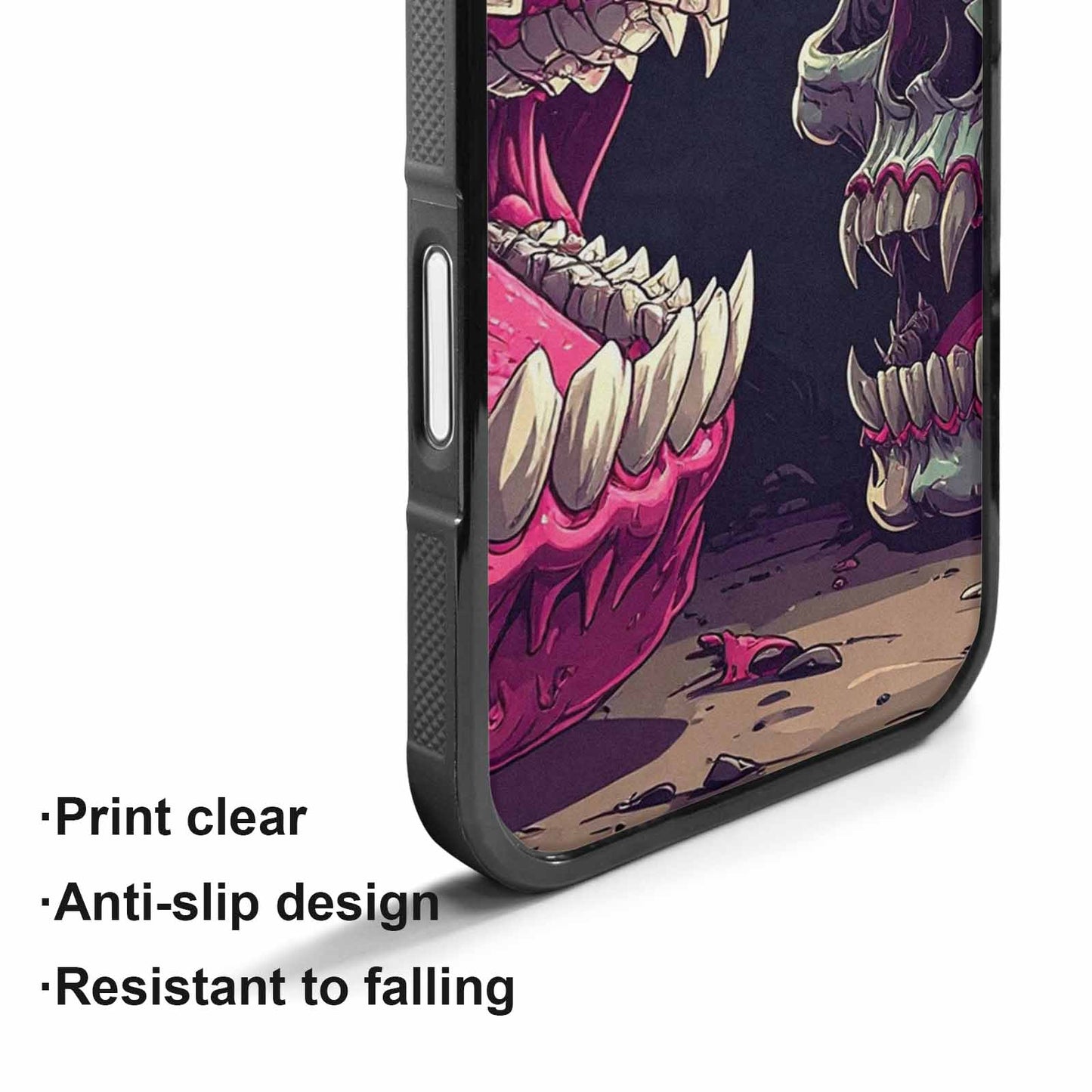 iPhone 17 Case — Skull Dark Art Gothic Print Gothic, Custom Art Phone Cover
