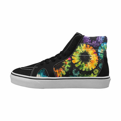 MEN'S Tie High Top Canvas Dark Academia Sneakers