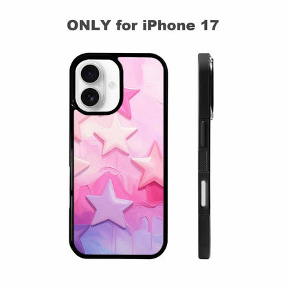iPhone 17 Case — Seamless Repeating Pattern Of Galaxy Space, Personalized Phone Case