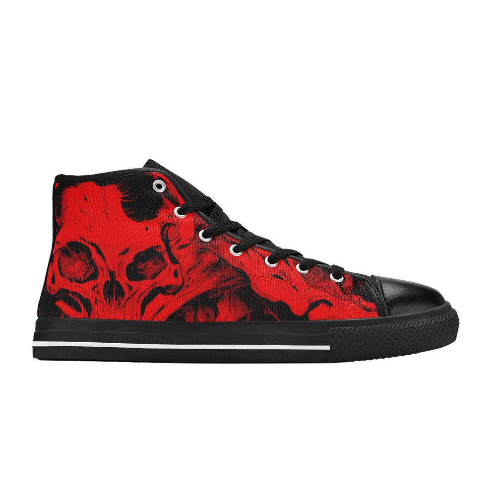 MEN'S Cc Horror Art 2 High Top Canvas Dreamcore Shoes