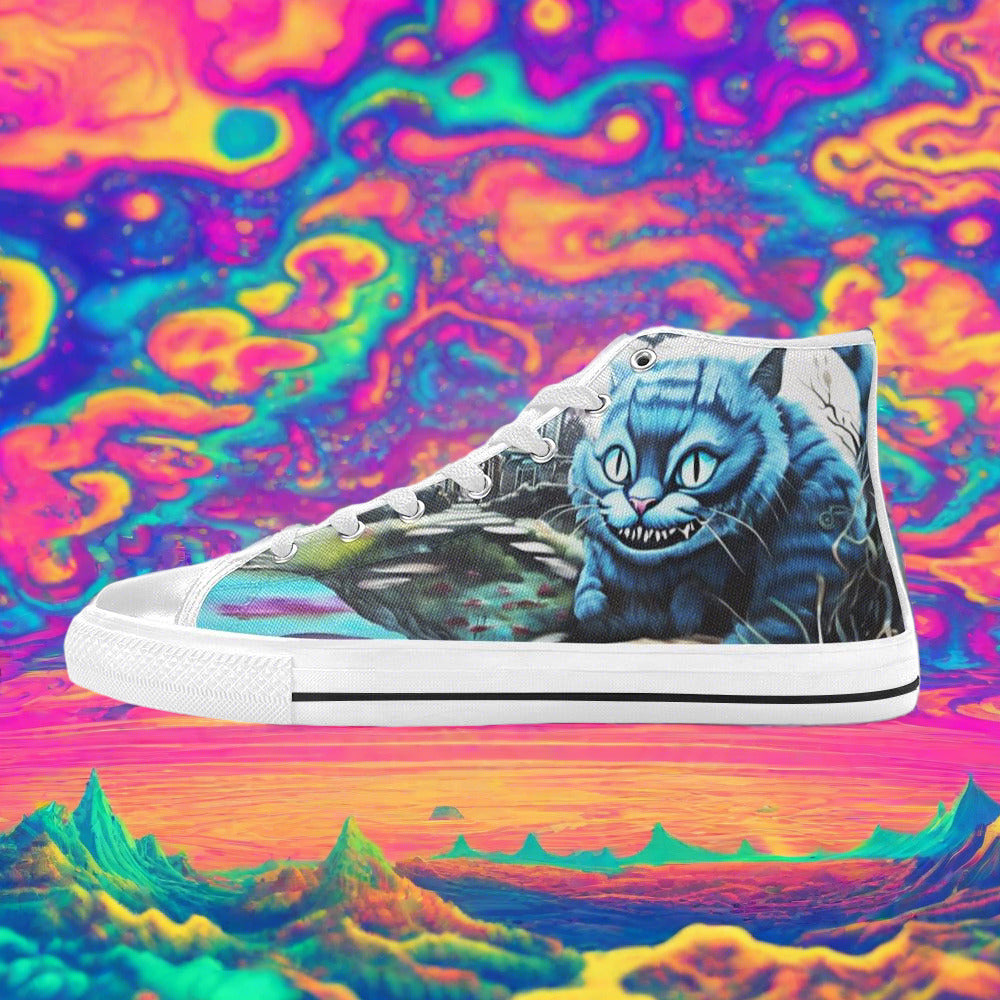 Mermaid Earthy Brown Unique MEN Bold Art - Freaky Shoes | Custom Art Sneakers
