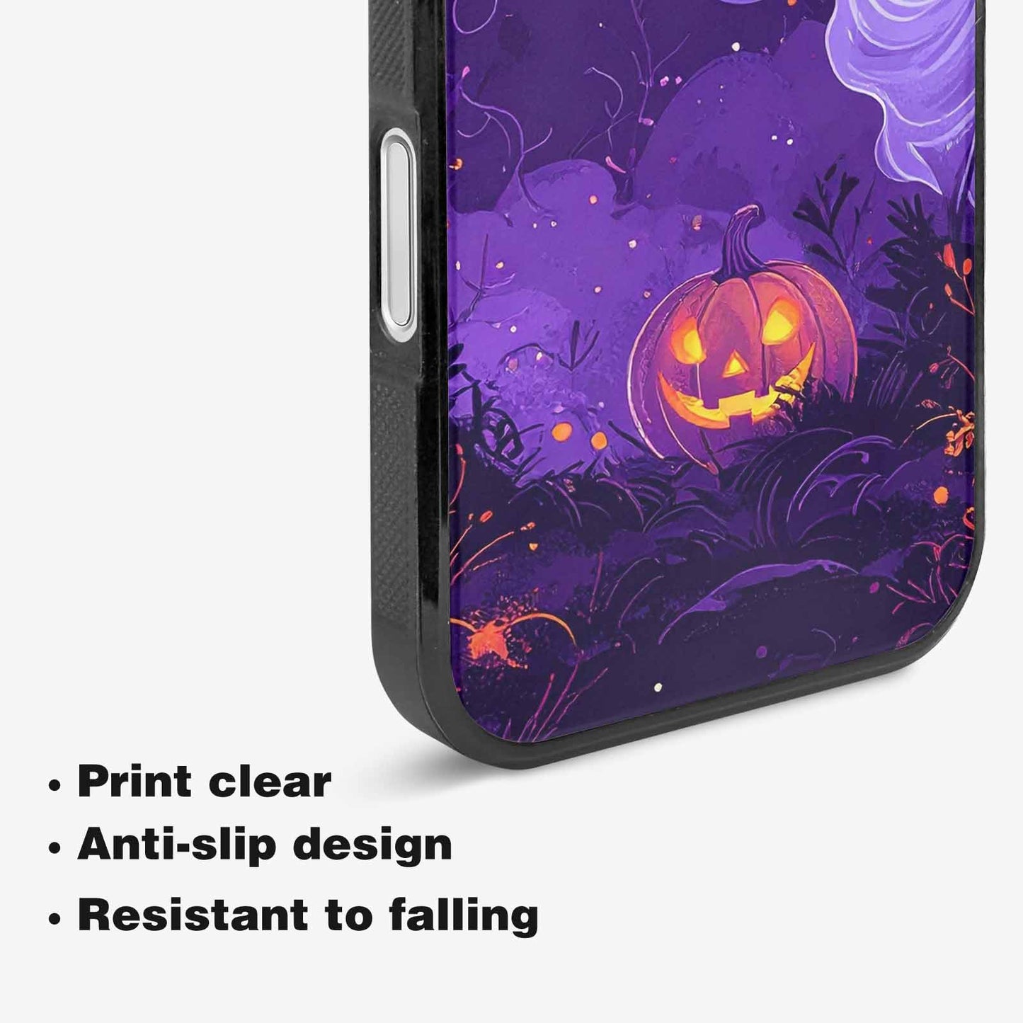 iPhone 16 Case — Halloween Art Print Edge To Edge, Custom Art Phone Cover