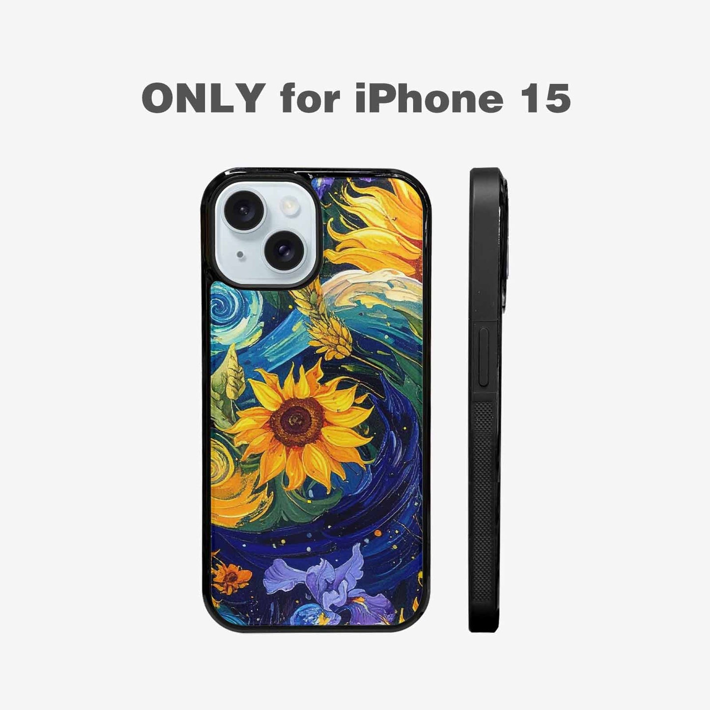 iPhone 15 Case — Blend All Versions Together Melting Together, Custom Printed Phone Case