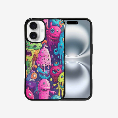 iPhone 16 Case — Melting Ice Cream Monster Charac, Custom Made Phone Cover