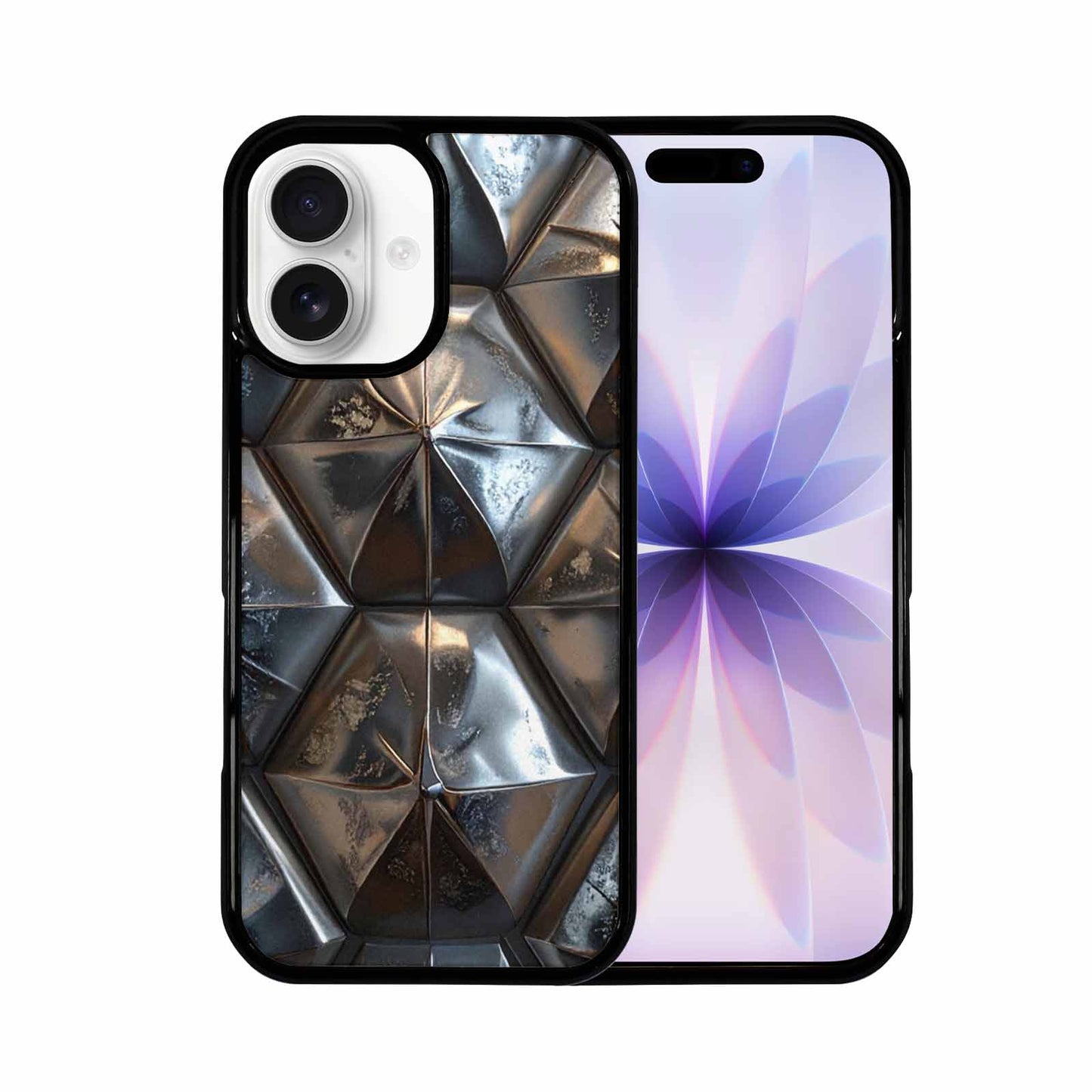 iPhone 17 Case — Metallic Back To Original Art, Custom Print Case Cover