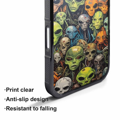 iPhone 17 Pro Max Case — Aliens Camo Aliens Alien Scifi, Custom Art Phone Cover