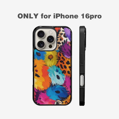 iPhone 16 Pro Case — Full Color Vibrantanimal Print A, Unique Phone Case Design