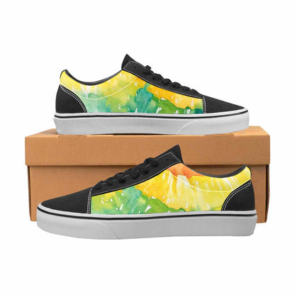 WOMEN'S Tie Dye - Canvas Lace-Up Grunge Custom Sneakers
