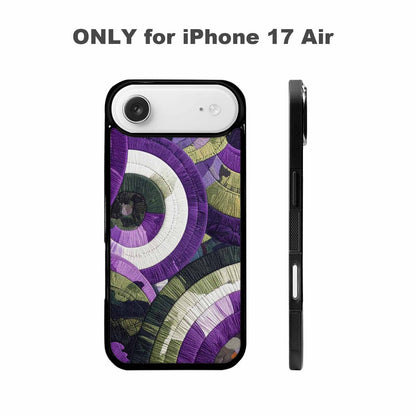 iPhone 17 Air Case — Vivid Camo Genderqueer Pride Camo, Original Design Phone Case