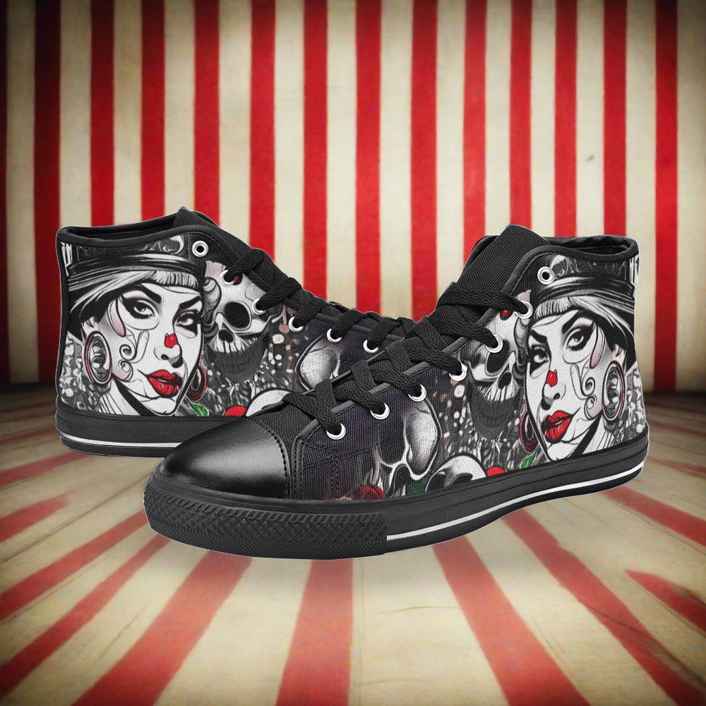 Phoenix Pastel Soft Vivid MEN Bold Art - Freaky Shoes | Custom Art Sneakers