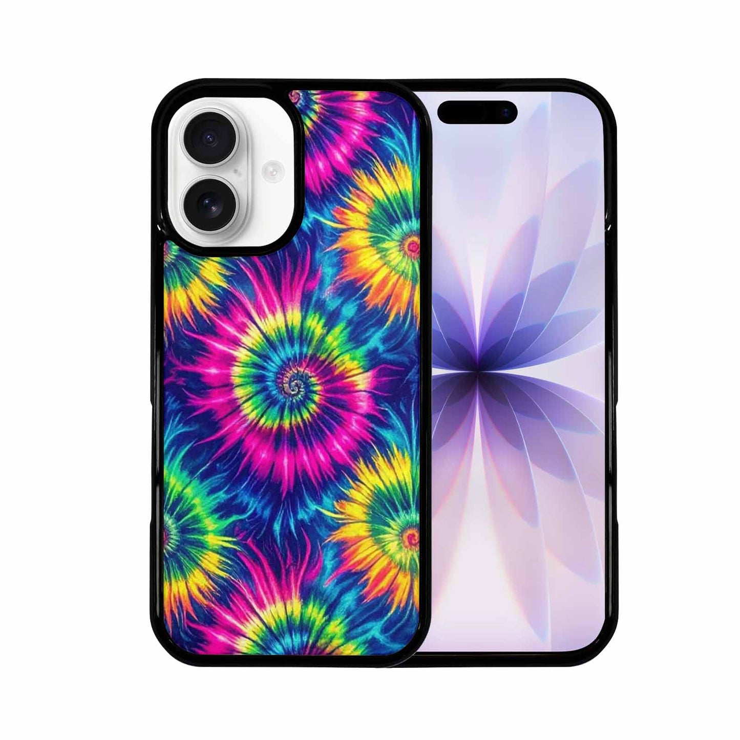 iPhone 17 Case — Tie Dye Neon Acid Tie Dye, Custom Designed Case Cover