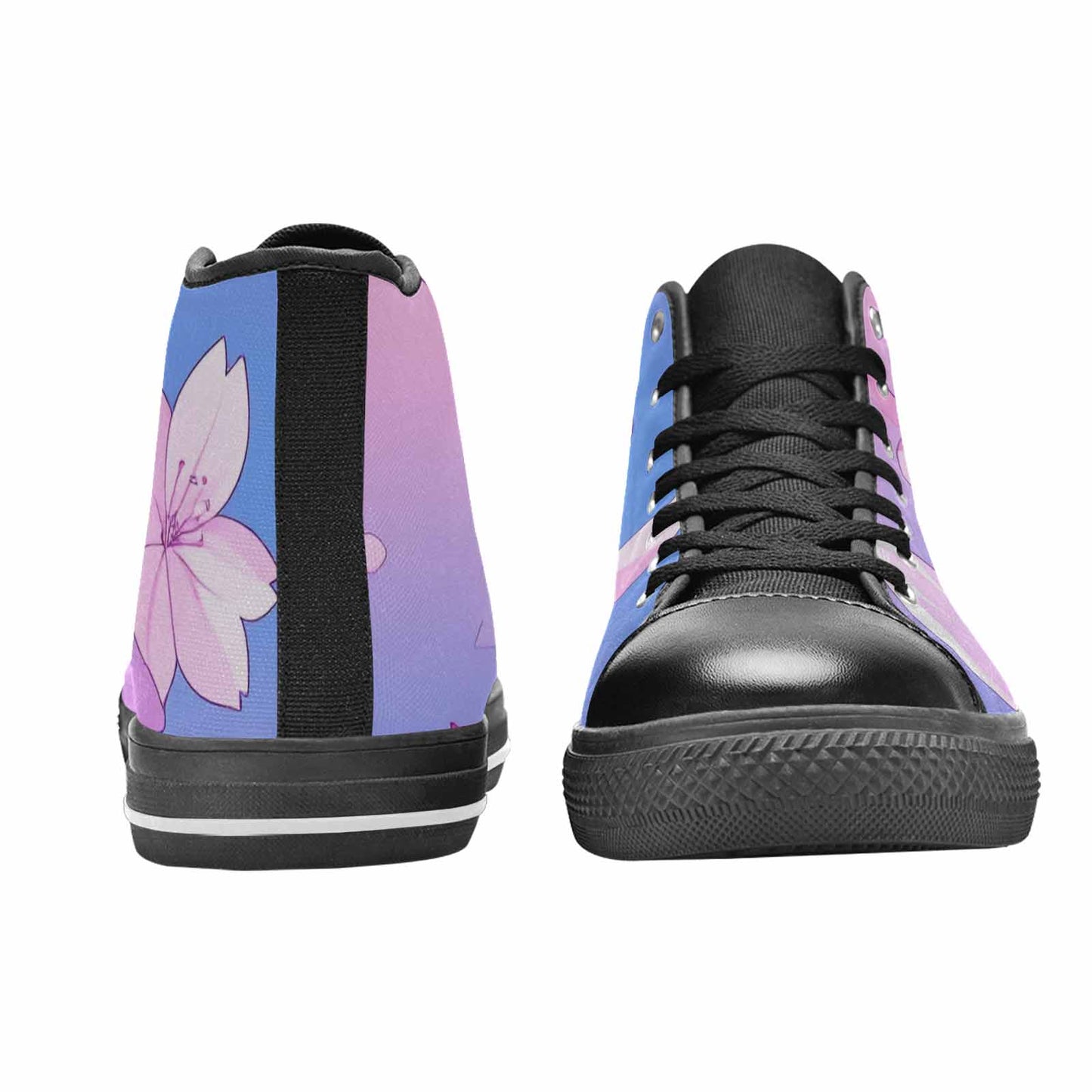 WOMEN'S Anime Cherry Blossom High Top Canvas Aesthetic Shoes