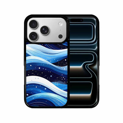 iPhone 17 Pro Case — Glossy Winter Wave Seamless Cartoon Cute, Original Design Phone Case