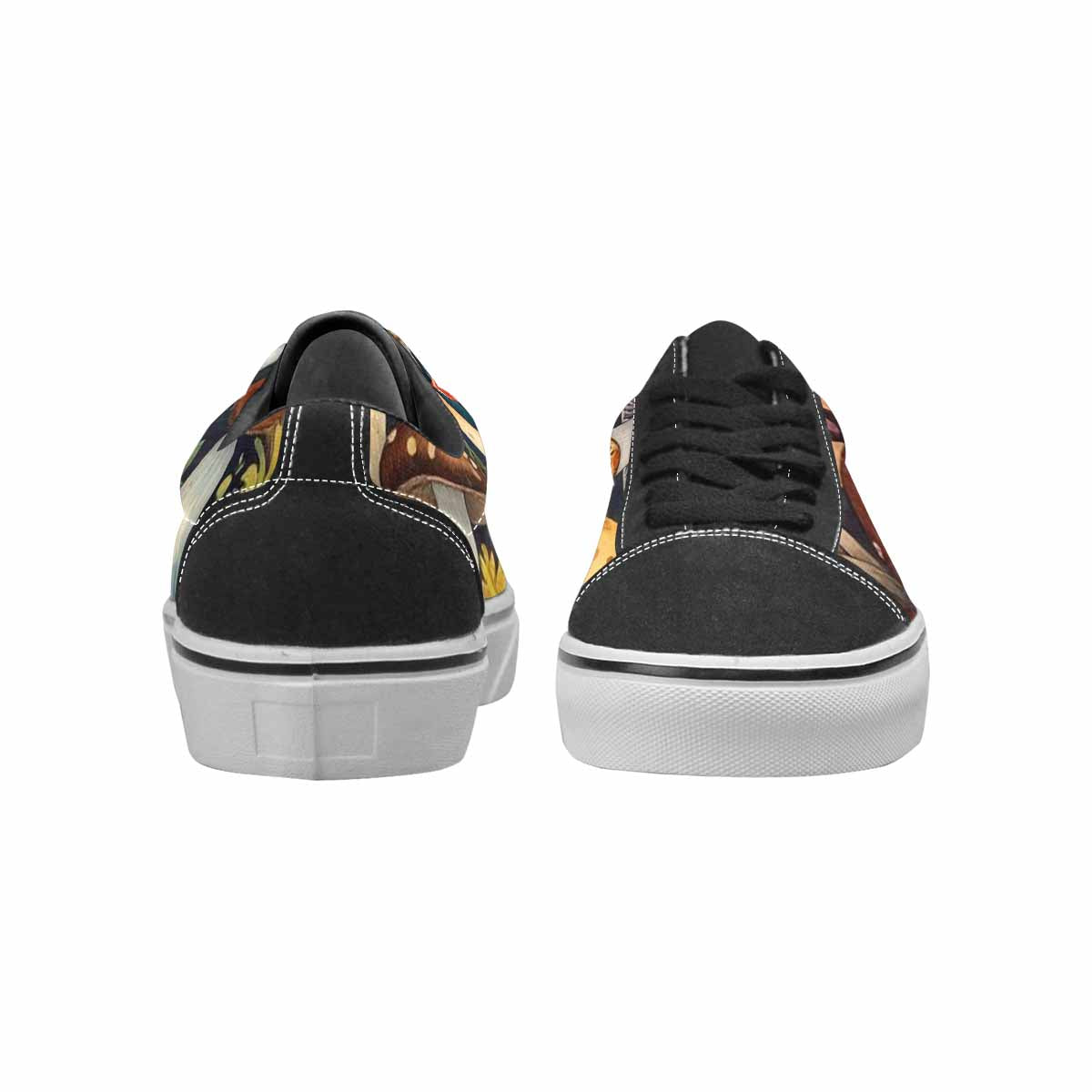 WOMEN'S Mushrooms Lace-Up Canvas Grunge Shoes