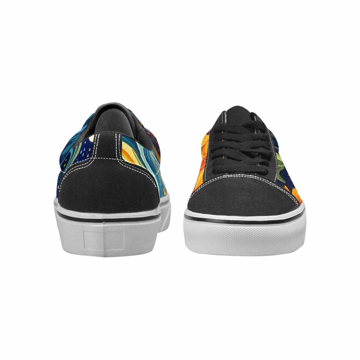 WOMEN'S Blend All Versions Canvas Lace-Up Surreal Custom Sneakers