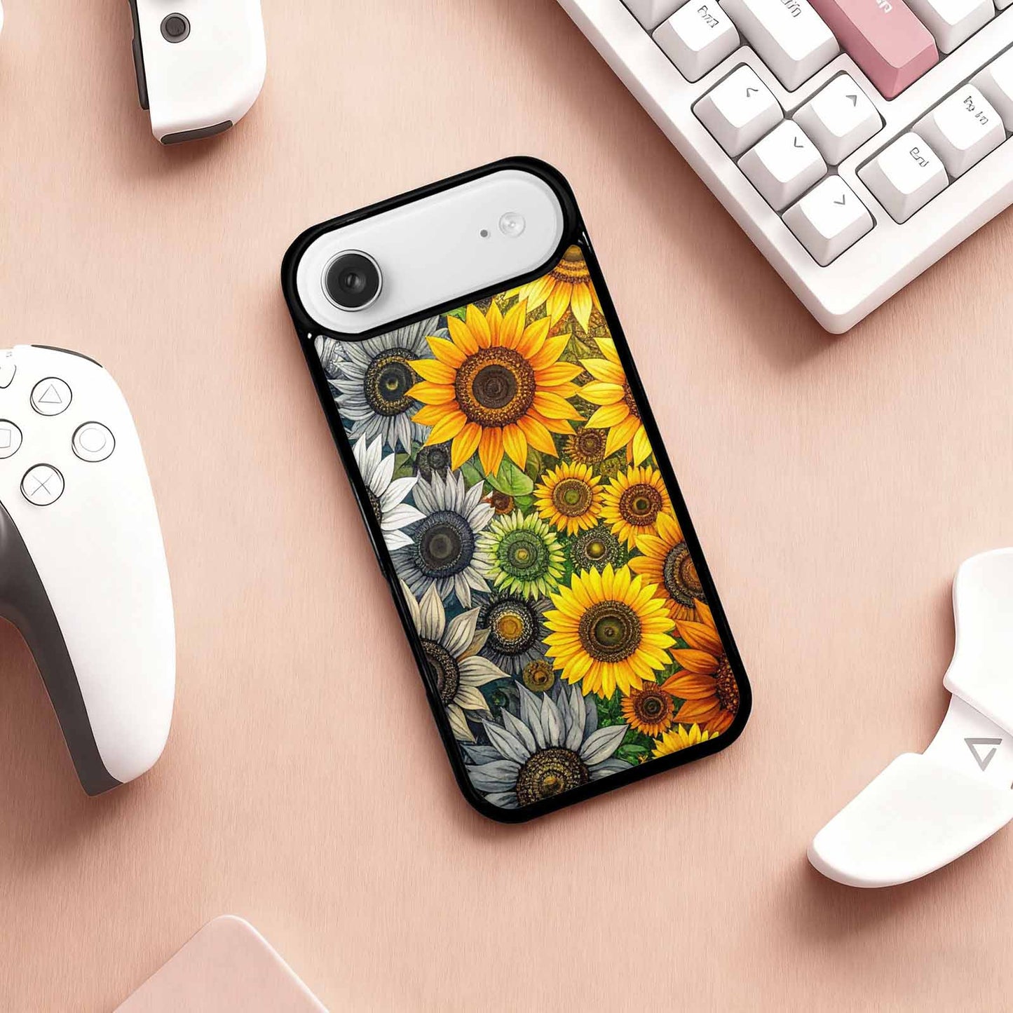 iPhone 17 Air Case — Blend Melt Them Together Small Floral, Custom Print Case Cover