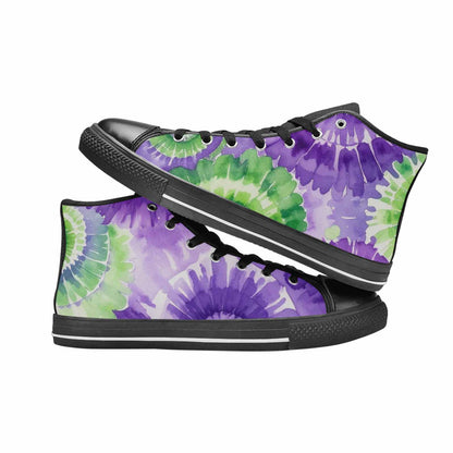 MEN'S Tie Dye - High Top Canvas Dreamcore Custom Sneakers