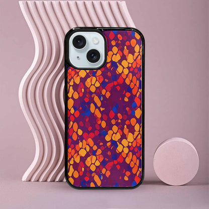 iPhone 15 Case — Dark Snake Print Custom, Customized Protective Case