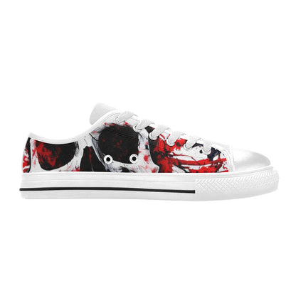 MEN'S Patriotic Splatter Canvas Cottagecore Custom Sneakers