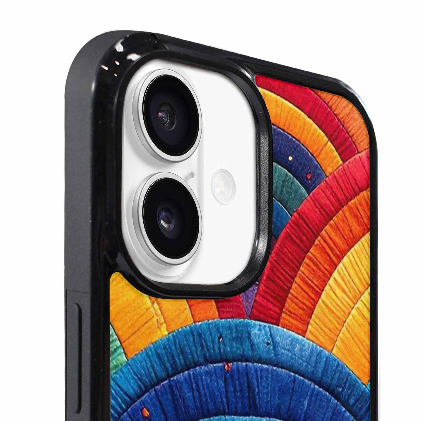 iPhone 17 Case — Vivid Camo Rainbow Camo, Custom Art Phone Cover