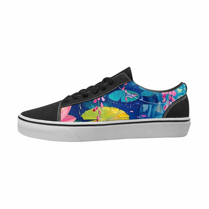 MEN'S Monet Full Color Canvas Artist-designed Surreal Custom Print Sneakers