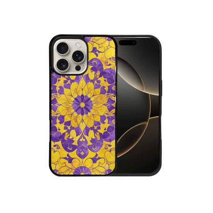 iPhone 16 Pro Max Case — Intersex Flag Color Theme Small Rainbow, Personalized Phone Case