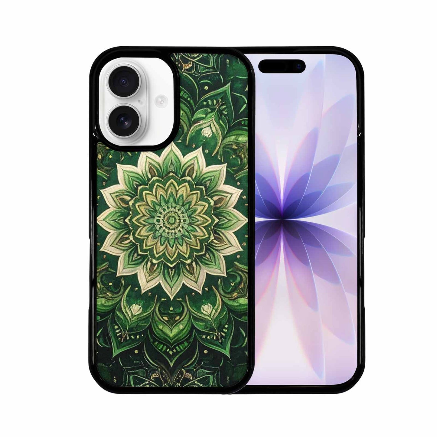 iPhone 17 Case — Small Mandala Pattern, Randomly Floral, Custom Print Case Cover