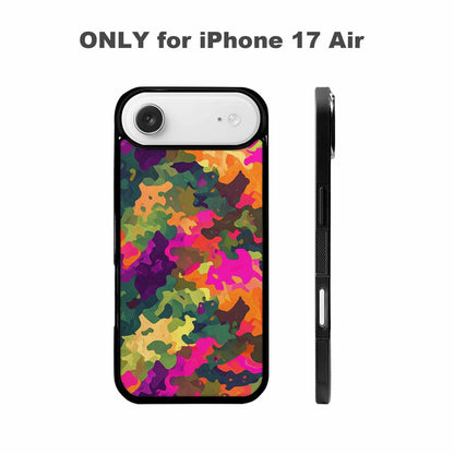 iPhone 17 Air Case — Small Military Camouflage Blotch Pattern Camo, Custom Made Phone Cover