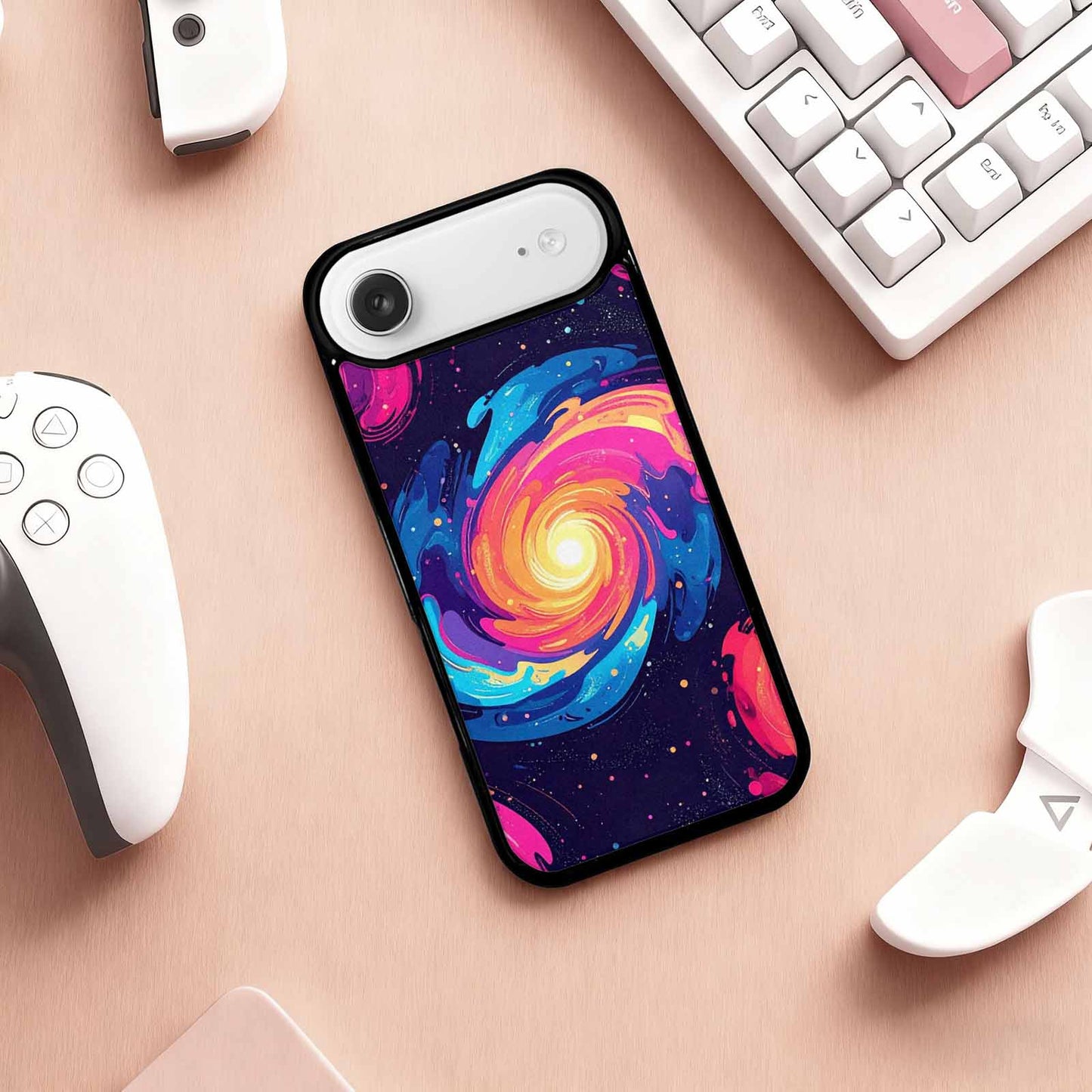 iPhone 17 Air Case — Love Wins Galaxy Seamless Pattern Galaxy, Custom Made Phone Cover
