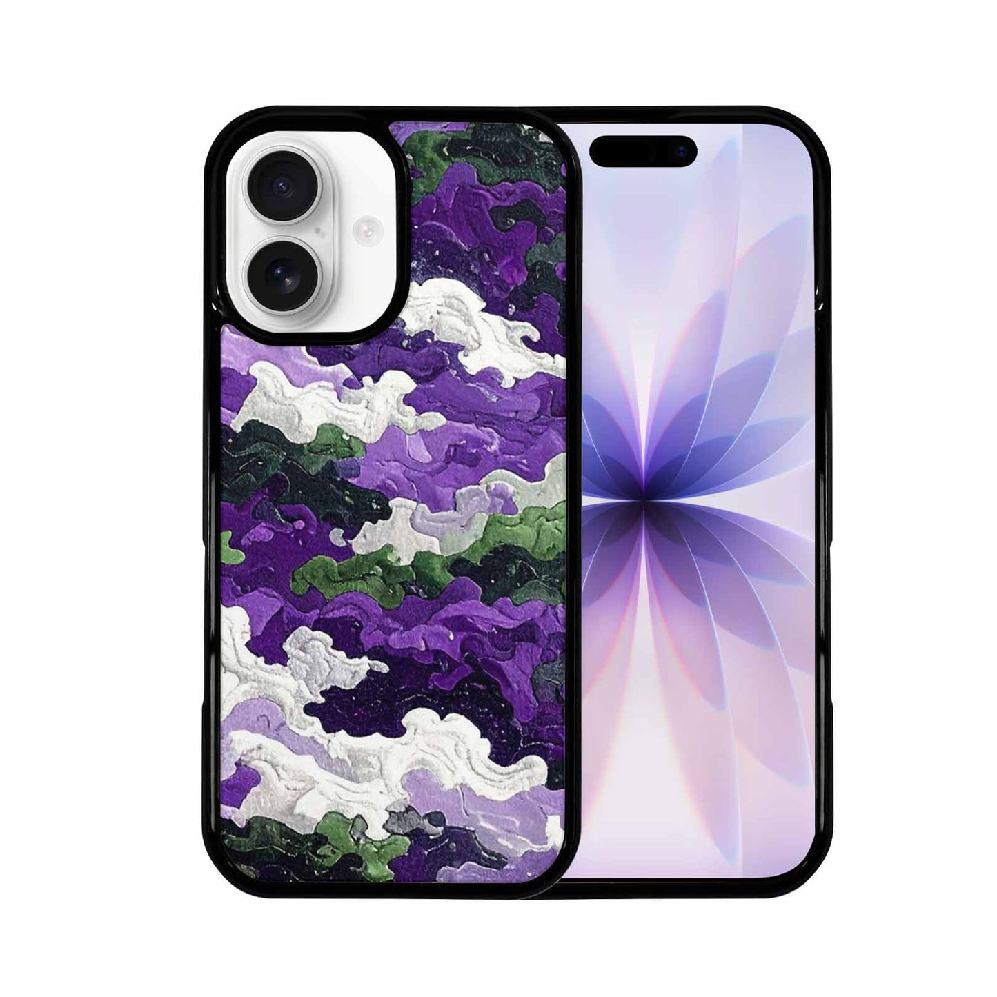 iPhone 17 Case — Vivid Camo Genderqueer Camo, Custom Made Phone Cover