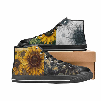WOMEN'S Blend Melt Them High Top Canvas Cottagecore Shoes