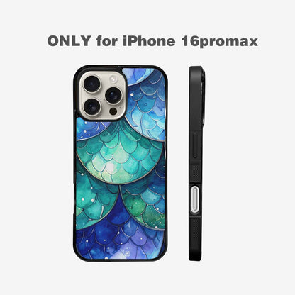 iPhone 16 Pro Max Case — Mermaid Scale, Custom Printed Phone Case