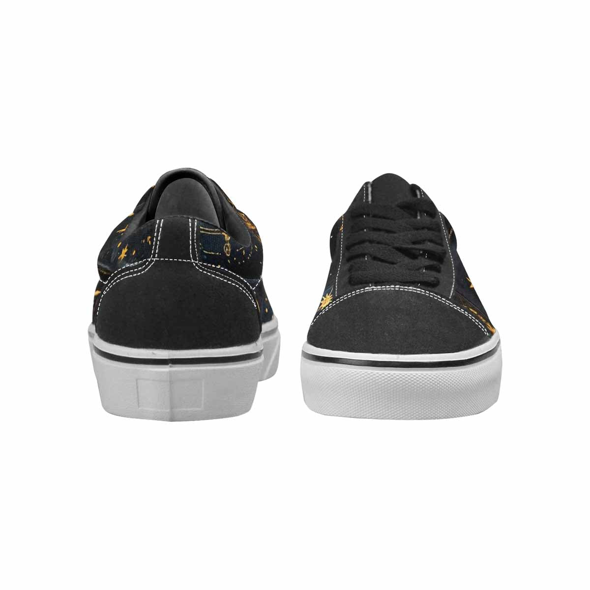 WOMEN'S Zodiac Constellation Star Canvas Lace-Up Grunge Shoes