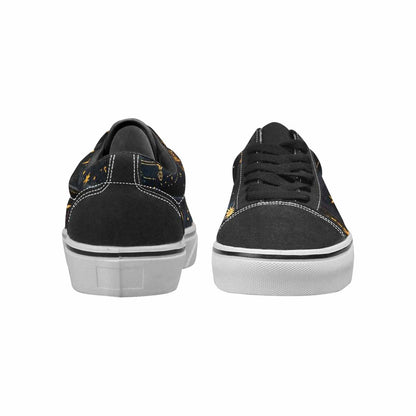 WOMEN'S Zodiac Constellation Star Canvas Lace-Up Grunge Shoes
